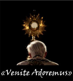 Image of A renewal of Eucharistic adoration will only be possible through a greater awareness of the mystery in complete faithfulness to sacred Tradition, and by enhancing liturgical life within our communities.