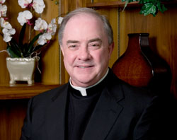 Image of Bishop Elect Mulvey: 'The nuncio's call was a shock and caused time to stand still...For a moment I asked the questions: 'Did he make a mistake? Did he have the right telephone number?'