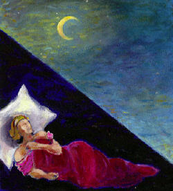 Image of In REM we dream, our bodies relax, and true, healing rest is achieved. Without this our bodies can’t recharge and once again that old nasty stress hormone called cortisol is released. You know that inner tube waist I am working on…. Thank you Cortisol!
