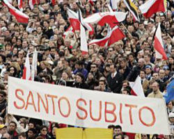 Image of The Pontiff affirmed that John Paul II's 