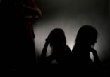 Image of 12.3 million adults and children are in forced labor, bonded labor, and forced prostitution around the world, with 56% of these victims being women and girls. -- The value for traffickers of this trade is estimated at $32 billion annually.
