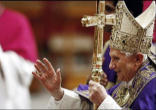 Image of Pope Benedict XVI leading a Global Prayer Vigil for all Nascent Human Life