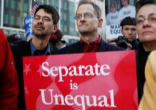 Image of Homosexual Equivalency Activists Pushing a Cultural Revolution