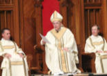 Image of Archbishop Charles Chaput of Philadelphia presiding