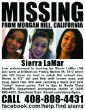 Image of Sierra LaMar's parents aren't giving up hope in finding their daughter.