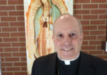 Image of Archbishop Elect of Denver, Samuel J. Aquila, with Pope Benedict XVI 