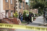 Image of Fortunately, teenage boys were hanging out behind the apartment building that Saturday afternoon. They heard the baby cry and saw a trash bag moving. They ran inside to tell the building superintendent, Arturo Rivas. He called 911. Accompanied by his wife, Rebecca Womers, they ran outside, ripped open the bag, and found the little baby boy. Those teenage boys saved a child