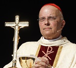 Image of Cardinal George: We are called, by reason of our belief that every person is made in God's image and likeness, to love and respect all of our brothers and sisters, without exception. But we express this respect within the context of our belief in how God has made us and made the world. This belief and this love is the basis of our joy in living the Catholic faith with integrity of mind and heart