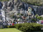 Image of The Basilica of Our Lady of Guadalupe is founded near where a apparition is believed to have appeared near Saint Juan Diego.