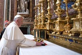 Image of In reading and listening to his words, in the many places in which he chooses to share them - from his daily homilies, his general audiences, his written messages, and his interviews, I quickly realized that not everything he says is meant to become some quotable for some catechetical address.Rather, his words often just reflect the inspired cry of a loving pastor's heart.  It is very refreshing. 