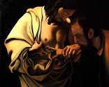 Image of Thomas the doubter became the Thomas the model believer, an example for each one of us. He is a great beacon of light for all of us as we cry out with him, MY LORD AND MY GOD! 