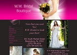 Image of W.W. Bridal Boutique in Bloomsburg, Pennsylvania is being forced out of business because its owners are faithful Christians who believe that marriage is solely between one man and one woman.