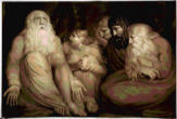 Image of Pictured: The friends of Job. I have experienced my own painful share of fair-weather friends in my life. You know the kind that I mean. They are there with you when everything is flourishing, claiming they have your back. They love to be there in the picture with you, smiling and enjoying identification with someone who is perceived as successful, whether it is on the financial, career or even the spiritual front. However, when the storms come and the leaves begin to fall, when the difficulties of life throw a proverbial wrench in the works, they are quickly gone, having dropped you, as they say, like a bad habit. However, in my later years, I have begun to understand there is an even worse kind of false friend. 