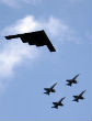 Image of The United States Air Force revealed its new B-21 Stealth Bomber (WikiMedia Commons).