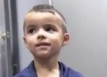 Image of Five-year-old boy treats officers to a lunch from Subway.