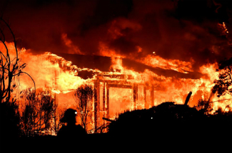 We pray for the victims of these terrible fires. Hundreds remain missing.