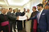 Image of Catholics, Muslims pray at Vatican for September 11 victims