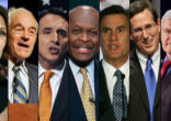 Image of The Republican candidates