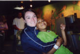 Image of Volunteer with Project Good Help, a short-term service project in Baltimore city.  Work with sisters in a community garden, a drop-in center for women, a family support/learning center, and also within senior housing.