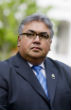 Image of Ronald Calderon -- politician for sale. 