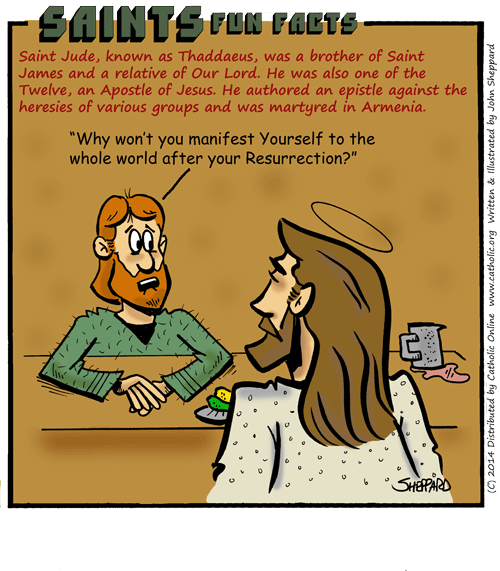 Saints Fun Facts for St. Jude Thaddaeus