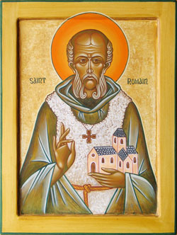 Image of St. Romanus of Condat