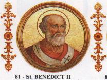 Image of St. Benedict II