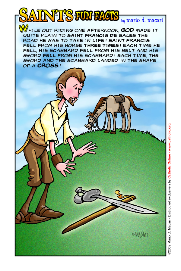 St. Francis de Sales Saints Fun Facts for St. Francis de Sales