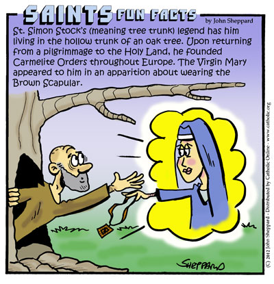 St. Simon Stock Saints Fun Facts for St. Simon Stock